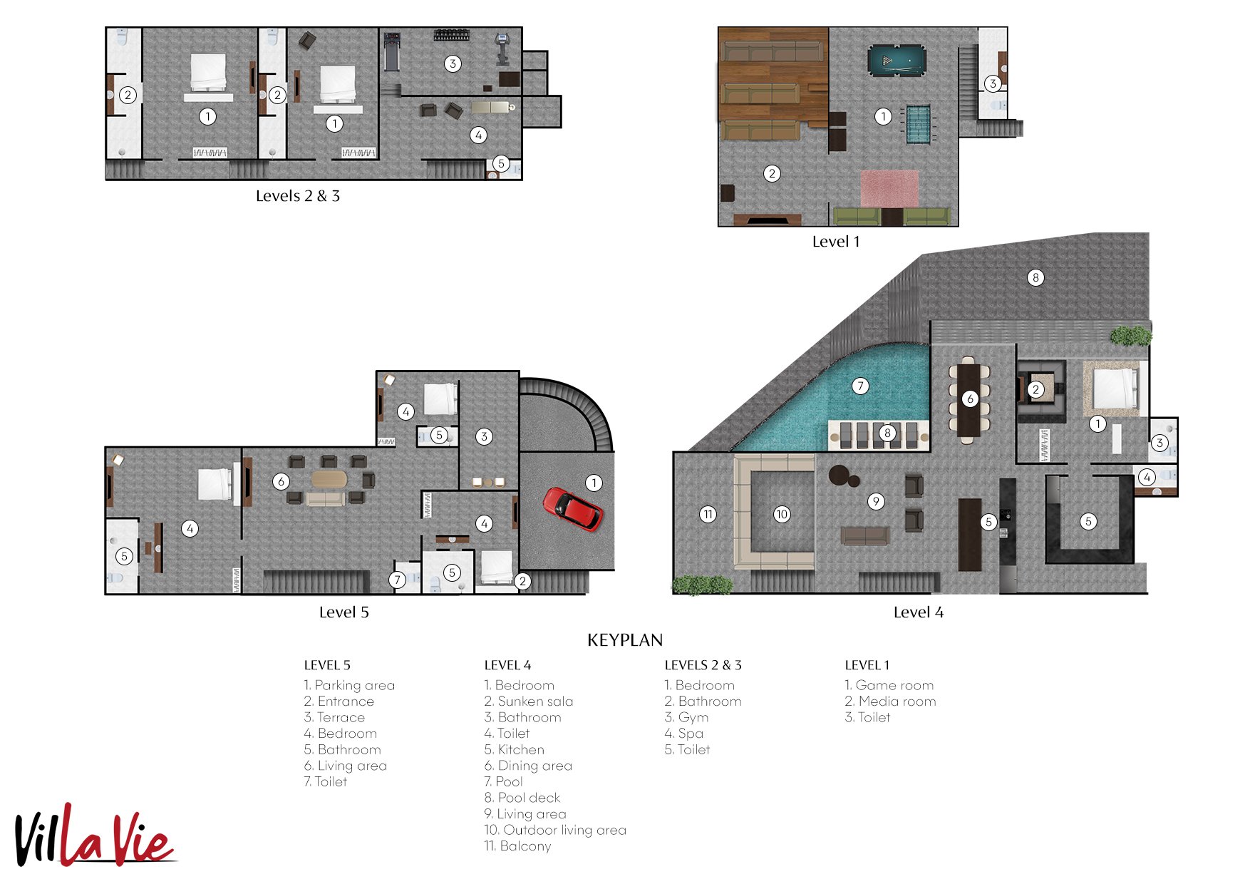 Golden Lotus Villas - Villa Vie